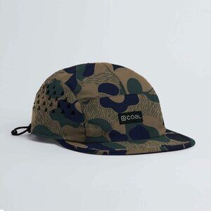 Coal Provo UPF Tech 5 Panel Cap Camo